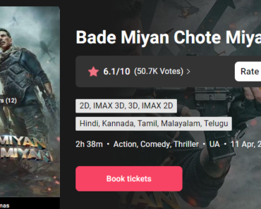 Bade Miyan Chote 2024 Review – DesireMovies